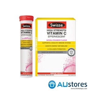 Viên sủi Swisse Ultiboost High Strength Vitamin C 60 viên