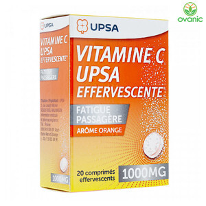 Viên sủi Vitamine C UPSA 1000mg 20 viên