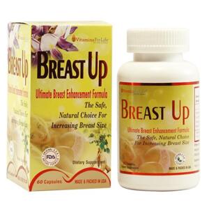 Viên tăng vòng ngực phụ nữ Vitamins For Life Breast Up 60 viên