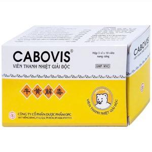 Viên thanh nhiệt giải độc Cabovis hộp 50 viên OPC