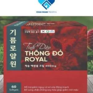 Viên tinh dầu thông đỏ Hàn Quốc Royal 120 viên