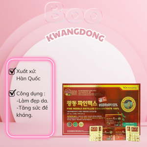 Viên tinh dầu thông đỏ Kwangdong Hàn Quốc 120 viên