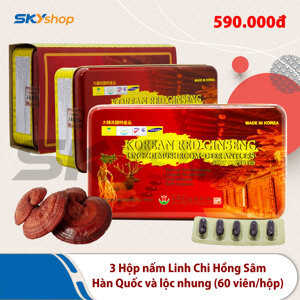 Viên tổng hợp sâm linh chi lộc nhung