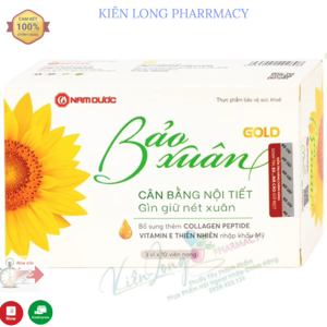 Viên Uống Bảo Xuân Gold Nam Dược (30-50 Tuổi) Cân Bằng Nội Tiết 120 Viên