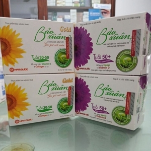 Viên Uống Bảo Xuân Gold Nam Dược (30-50 Tuổi) Cân Bằng Nội Tiết 120 Viên