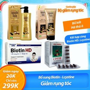 Viên uống Biotin HD giúp cho mái tóc khỏe và làn da sáng hộp 100 viên