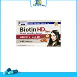 Viên uống Biotin HD giúp cho mái tóc khỏe và làn da sáng hộp 100 viên