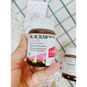 Viên uống Blackmores Folate 500mcg cho bà bầu 90 viên