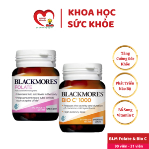 Viên uống Blackmores Folate 500mcg cho bà bầu 90 viên