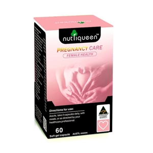 Viên uống bổ bà bầu Nutriqueen Pregnancy Care hộp 30 Viên