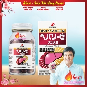 Viên uống bổ gan Heparize plus II 180 viên