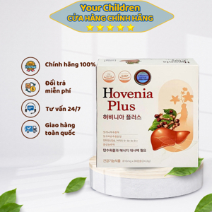 Viên uống bổ gan Hovenia Plus