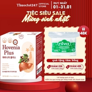 Viên uống bổ gan Hovenia Plus