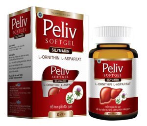 Viên uống bổ gan Lafon Peliv Softgel 30 viên