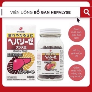 Viên uống bổ Gan Liver Hydrolysate 180 viên