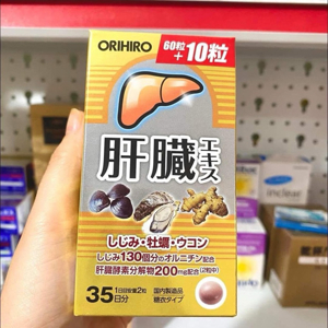 Viên uống bổ gan Shijimi Orihiro 70 viên