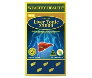 Viên uống bổ gan và giải độc gan Wealthy Health Liver Tonic 33000 100 viên