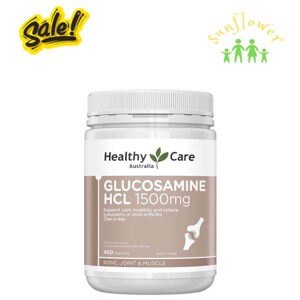 Viên uống bổ khớp Glucosamine HCL 1500mg Healthy care 400 viên