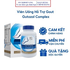 Viên uống bổ khớp Gutozol Complex 60 viên