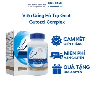 Viên uống bổ khớp Gutozol Complex 60 viên