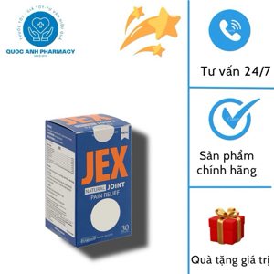 Viên Uống Bổ Khớp Jex Natural Joint Pain Relief Ecogreen 30 Viên