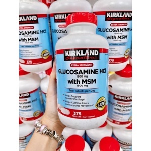 Viên uống bổ khớp Kirkland Glucosamine HCl + MSM