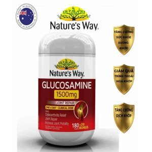 Viên uống bổ khớp Nature's Way Glucosamine - 1500mg