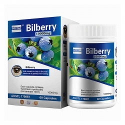 Viên Uống Bổ Mắt Bilberry Costar 10000mg x 60 Viên