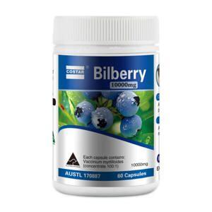 Viên Uống Bổ Mắt Bilberry Costar 10000mg x 60 Viên