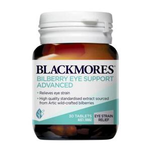 Viên uống bổ mắt Blackmores Bilberry Eye Support 30 viên