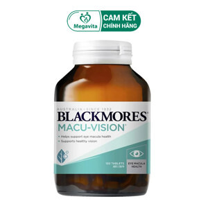 Viên uống bổ mắt Blackmores Macu-Vision 150 viên của Úc