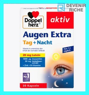 Viên uống bổ mắt Doppelherz Augen Extra Tag Nacht 30 viên