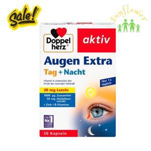 Viên uống bổ mắt Doppelherz Augen Extra Tag Nacht 30 viên