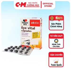 Viên uống bổ mắt Doppelherz Eye Vital Capsules 30 viên