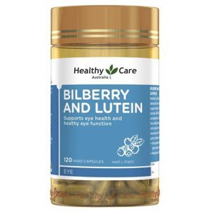 Viên uống bổ mắt Healthy Care Bilberry & Lutein 120 viên