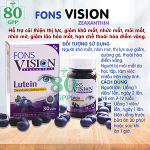 Viên uống bổ mắt Lafon Fons Vision