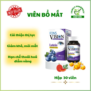 Viên uống bổ mắt Lafon Fons Vision