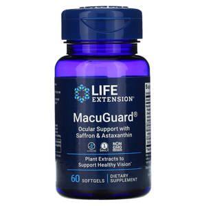 Viên uống bổ mắt Life Extension MacuGuard Ocular Support with Astaxanthin 60 viên