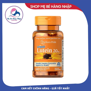 Viên uống bổ mắt Puritan's Pride Lutigold Lutein 6mg 100 viên