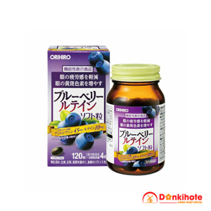 Viên uống bổ mắt việt quất Blueberry Orihiro 120 viên