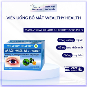 Viên uống bổ mắt Wealthy Health Maxi-Visual Guard