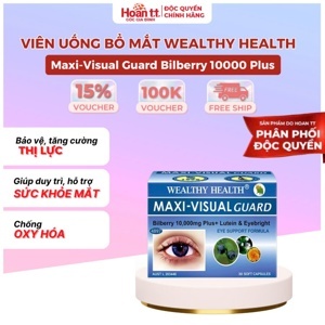 Viên uống bổ mắt Wealthy Health Maxi-Visual Guard