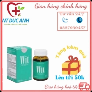Viên uống bổ mắt wit lọ 30 viên - bổ sung các dưỡng chất