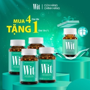 Viên uống bổ mắt wit lọ 30 viên - bổ sung các dưỡng chất