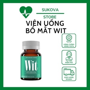 Viên uống bổ mắt wit lọ 30 viên - bổ sung các dưỡng chất