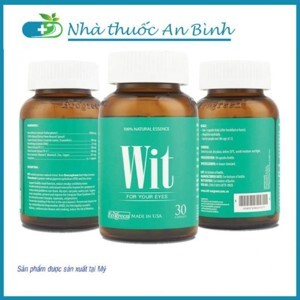 Viên uống bổ mắt wit lọ 30 viên - bổ sung các dưỡng chất