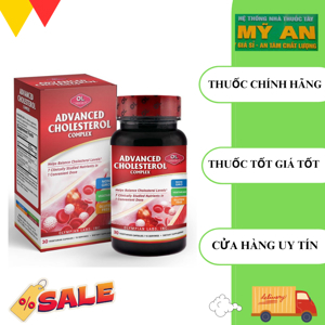 Viên uống bổ máu Olympian Labs Advanced Cholesterol Complex Lọ 30 viên