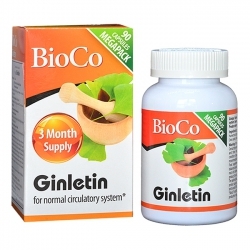 Viên uống bổ não BioCo Ginletin hộp 90 viên