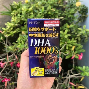 Viên uống bổ não Dha 1000mg Epa 14mg Itoh 120 viên