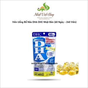 Viên uống bổ não DHA DHC Nhật Bản 60 Ngày loại 240 Viên